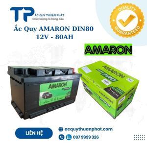 Ắc quy ô tô AMARON DIN80 12V 80Ah