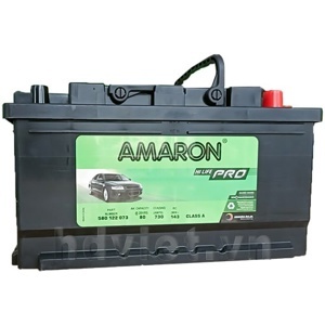 Ắc quy ô tô AMARON DIN80 12V 80Ah