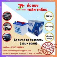 ẮC QUY Ô TÔ GS 55D23L (12V-60AH)