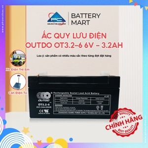 Ắc quy Outdo 6V-3.2Ah OT3.2-6