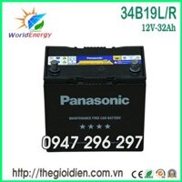 Ắc quy Panasonic 12V-32Ah (34B19L/R)