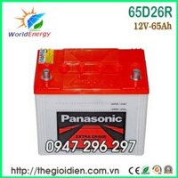 Ắc quy Panasonic 12v – 65Ah (65D26R)