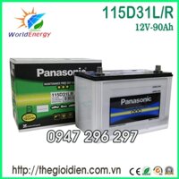 Ắc quy Panasonic 12V-90Ah (115D31L/R)