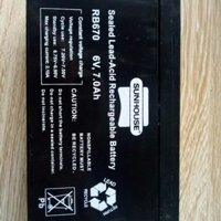 Ắc quy quạt tích điện Sunhouse SH762