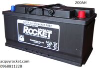 Ắc quy Rocket 12V 200Ah SMF N200