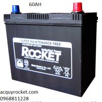 Ắc quy Rocket 12V 60Ah 55D23R