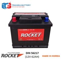 Ắc quy ROCKET SMF DIN 56217(12V-62AH)