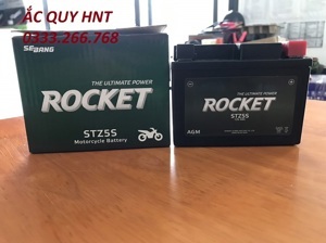 Ắc Quy Rocket STZ5S 12V 4AH