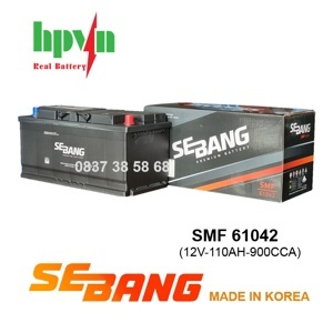 Ắc quy Sebang 110AH DIN 61042