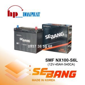 Ắc quy Sebang 45Ah NX100-S6L