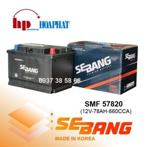 Ắc quy Sebang 78AH SMF 57820