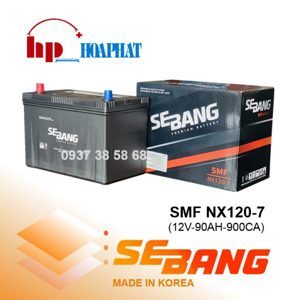 Ắc quy Sebang 90Ah NX120-7