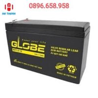 Ắc quy thang máy, cửa cuốn, UPS Globe 12V 7,5Ah