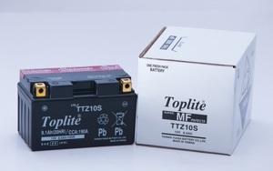 Ắc quy Toplite TTZ10S 12V – 8.6Ah