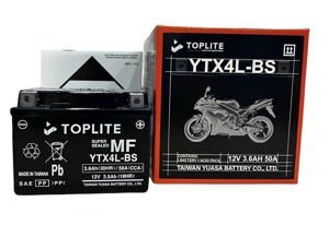 Ắc quy Toplite xe máy YTX4L-BS 12V - 3.5AH