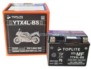Ắc quy Toplite xe máy YTX4L-BS 12V - 3.5AH
