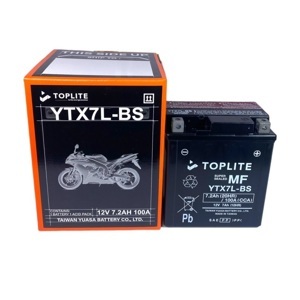 Ắc Quy Toplite YTX7L-BS 12V 7AH