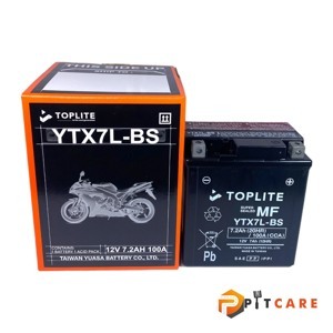 Ắc Quy Toplite YTX7L-BS 12V 7AH