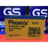Ắc quy viễn thông Phoenix 12V 7.5Ah TS1275 dùng cho bình phun thuốc, lưu điện