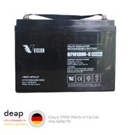 Ắc quy viễn thông Vision 100Ah công nghệ AGM (6FM100EX) DEEP47 www.yeuhangduc.vn sẵn sàng cho bạn