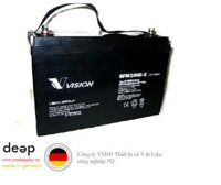 Ắc quy Vision 100Ah công nghệ AGM 6FM100D-X DEEP47 www.yeuhangduc.vn sẵn sàng cho bạn