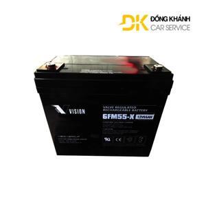 Ắc quy Vision 12V 55AH 6FM55-X