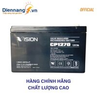 Ắc quy Vision CP1270 (12V-7Ah), ắc quy cho UPS, thiết bị viễn thông, thiết bị mạng .v.v..