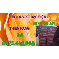 ẮC QUY XE ĐẠP ĐIỆN THIÊN NĂNG A6 20 AH ( 12V - 20AH)