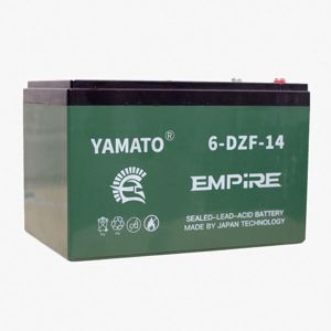 Ắc quy xe đạp điện Yamato 12V 14Ah, 6-DZF-14
