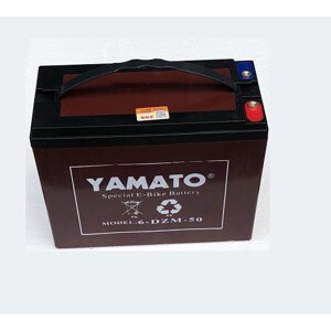 Ắc quy xe đạp điện Yamato 12V-50Ah 6-DZM-50