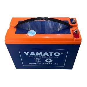 Ắc quy xe đạp điện Yamato 12V-50Ah 6-DZM-50