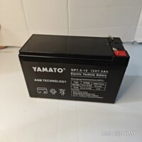 Ắc quy xe điện trẻ em 12V 7.5Ah YAMATO date mới, xả cao