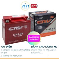 ẮC QUY XE DREAM/ WAVE (đời cũ)/ SIRIUS (BÌNH CAO)