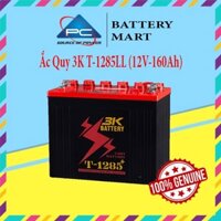 Ắc quy xe golf, ắc quy 3K T-1285LL (12V-160Ah), ắc quy xe điện du lịch