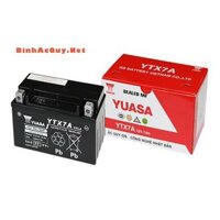 ẮC QUY XE MÁY ATTILA GS YTX7A 12V 7AH