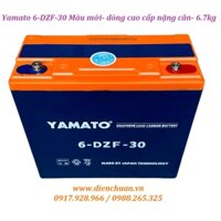 Ắc quy xe máy điện 12V-30Ah Yamato 6-DZF-30 ( Dòng cao cấp- bình nặng 6.7 kg)