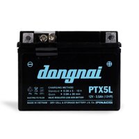 Ắc Quy Xe Máy Đồng Nai 12V | 3.5Ah lắp xe Wave RS , Click, Air Blade PTX5L