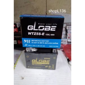 Ắc quy xe máy Globe 12V- 4Ah WTZ5S-E