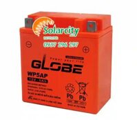 ẮC QUY XE MÁY GLOBE KHÔ 12V - 5Ah (WP5AP)