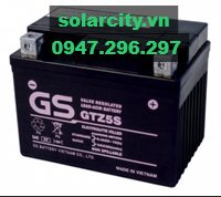 Ắc quy xe máy GS 12v-4ah (GTZ5S-H) Future Neo, Wave RS