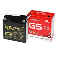 ẮC QUY XE MÁY GS GT6A (12V-6AH)