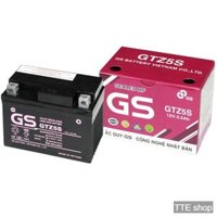 Ắc quy xe máy GS GTZ5S 3.5Ah - Bình ắc quy xe Honda, Bình ắc quy xe Yamaha, Bình ắc quy xe Suzuki