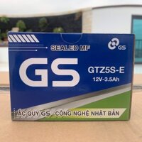 Ắc quy xe máy GS GTZ5SE (12V - 3.5AH)