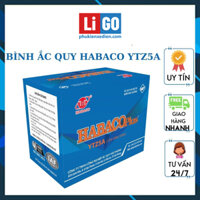Ắc quy xe máy Habaco 5A Lùn Plus – YTZ5A