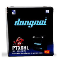 Ắc quy xe máy Pinaco PTX6HL (12V - 5Ah)