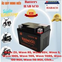 Ắc quy xemáy HABACO 12V 5Ah/10HR  làmộtdòngắcquymiễnbảodưỡngphùhợpvớicác dòngxemáyhiệnđại đanglưuhànhtại ViệtNam&Thếgiới