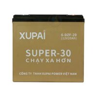 Ắc quy XuPai Super 30 12V 20Ah cho xe máy điện chạy ổn định mỗi ngày