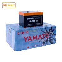 Ắc quy Yamato 6-FM-15(YMT-12-15) 12V-15Ah dùng cho xe đạp điện, loa kéo, lưu điện
