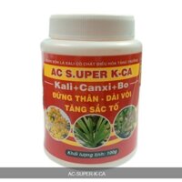 AC SUPER K - CA Phân bón lá kali có chất điều hòa sinh trưởng - Lọ 100gr