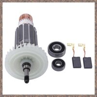 Ac220-240v Máy Xay Góc Cánh Quạt Cho Makita 9553NB 9553HB 9555HN 9553HN Phần Ứng Neo Cánh Quạt Stator Bánh Răng Bộ Phận Dụng Cụ Điện
